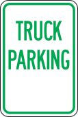 Traffic Sign: Truck Parking