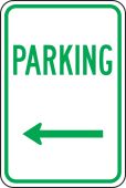 DESIGNATED PARKING SIGNS