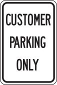 DESIGNATED PARKING SIGNS