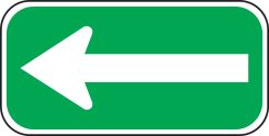 Traffic Sign: (Left Arrow)