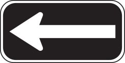 Traffic Sign: (Left Arrow)