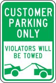 DESIGNATED PARKING SIGNS