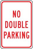 Traffic Sign: No Double Parking