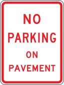 Parking Restriction Sign