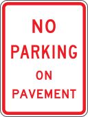 Parking Restriction Sign