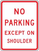 Parking Restriction Sign