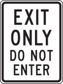 Facility Traffic Sign