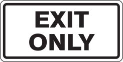 Facility Traffic Sign