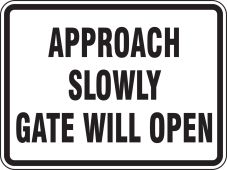 Facility Traffic Sign