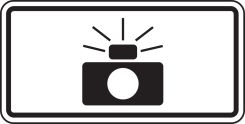 Intersection Sign: Photo Enforced (Symbol)