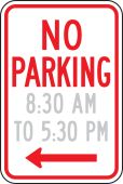Parking Restriction Sign