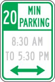 Parking Restriction Sign