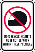 MOTORCYCLE SIGN