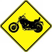 MOTORCYCLE SIGN