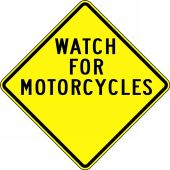 MOTORCYCLE SIGN
