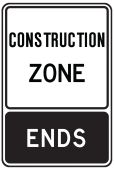 TEMPORARY CONDITION SIGN - CONSTRUCTION