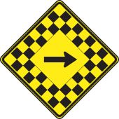 WARNING SIGN - ARROW