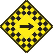 WARNING SIGN - ARROW