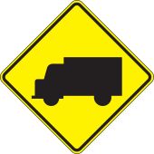 Crossing Sign: Truck (Symbol)
