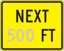 Semi-Custom Supplemental Signs