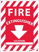 FIRE EXTINGUISHER SIGN