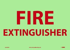 FIRE EXTINGUISHER SIGN