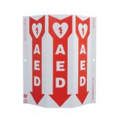 GREEN WORK AED SIGN