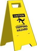 CAUTION TRIPPING HAZARD HEAVY DUTY FLOOR STAND