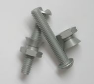 Mounting Bolts & Nuts: One-Way Bolt & Breakaway Nut