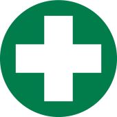 FIRST AID GRAPHIC HARD HAT EMBLEM