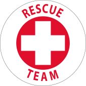 RESCUE TEAM HARD HAT EMBLEM