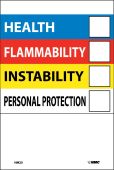 WRITE ON COLOR BAR RIGHT-TO-KNOW LABEL
