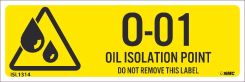 ENERGY ISOLATION - OIL ISOLATION POINT