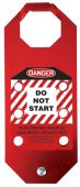 STOPOUT® OSHA Danger Aluma-Tag™ Hasps: Do Not Start