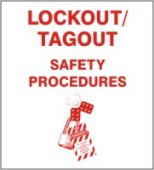 Lockout Procedure Station 1 1/2" Binder