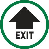 Exit- Safety Label