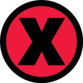 Safety Label: X Symbol