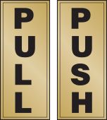 Safety Label: Pull/Push