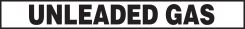 Safety Label: Unleaded Gas