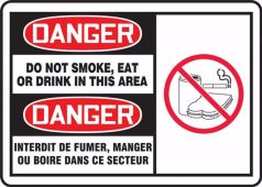 BILINGUAL FRENCH LABEL - SMOKING CONTROL