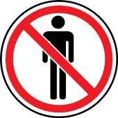 CSA Pictogram Label - No Entry