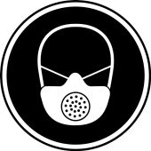 CSA Pictogram Label - Respiratory Protection