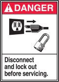 Lockout / Tagout Safety Labels