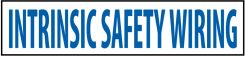 Voltage Marker: Intrinsic Safety Wiring