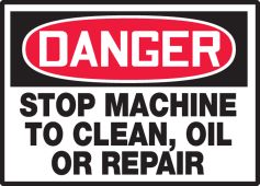 Equipment Safety Labels