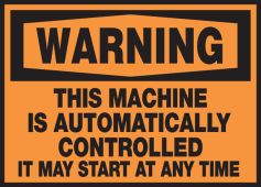 Equipment Safety Labels