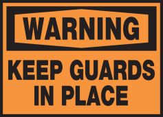 Equipment Safety Labels
