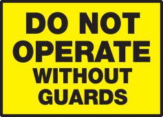 Equipment Safety Labels