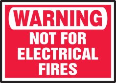 Fire Safety Labels