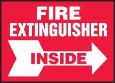 Fire Safety Labels